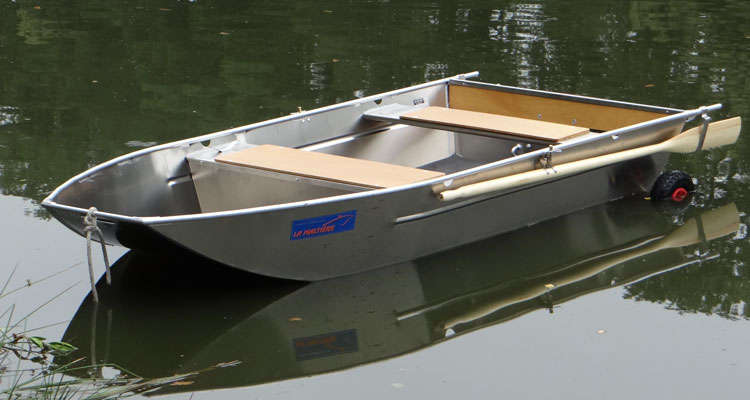 Remisión formato administración Bote pesca 2700 de aluminio - Bote de aluminio con fondo plano y ligero