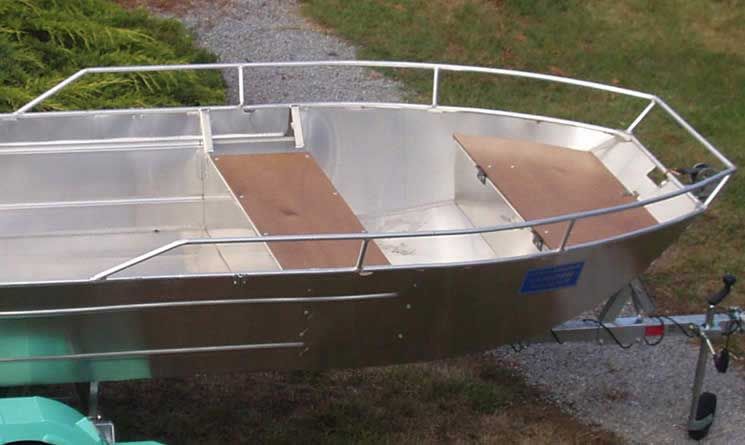 Barco de aluminio con fondo plano (6)